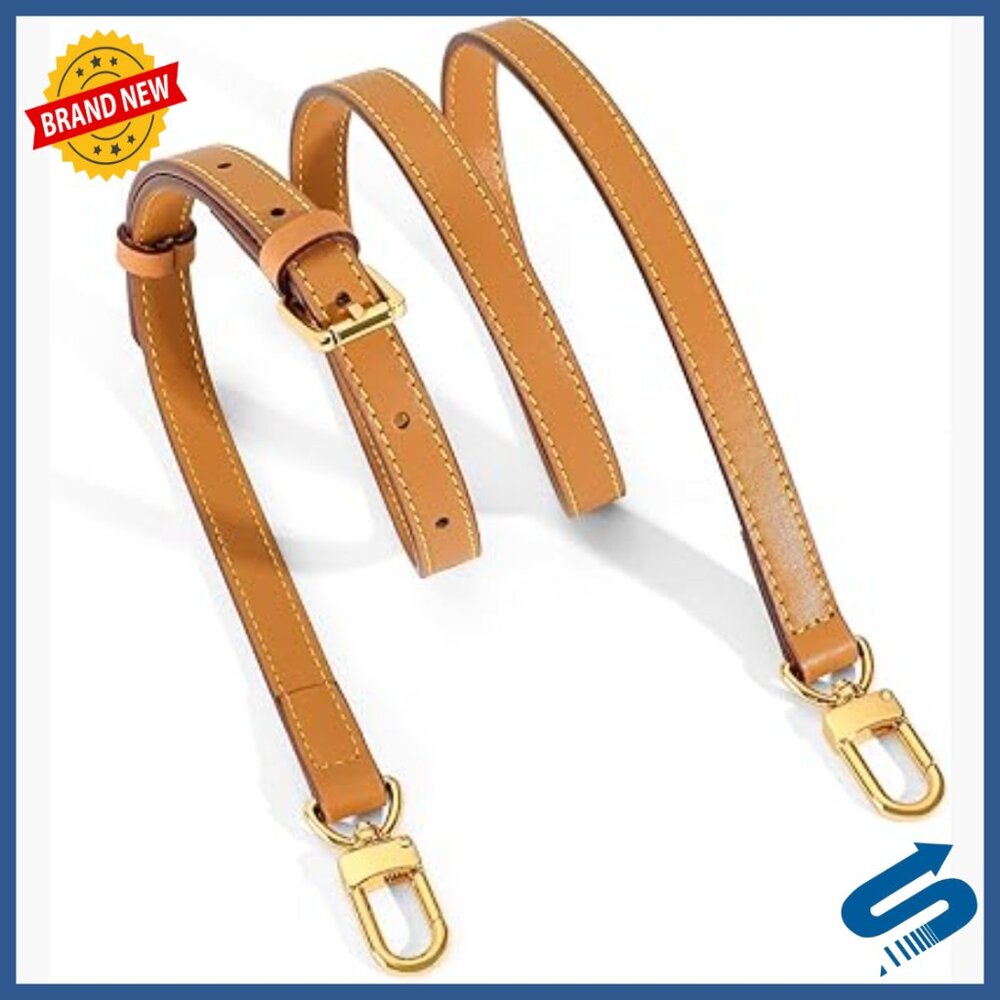 Adjustable Leather Shoulder Strap For Handbags Cr… - image 1